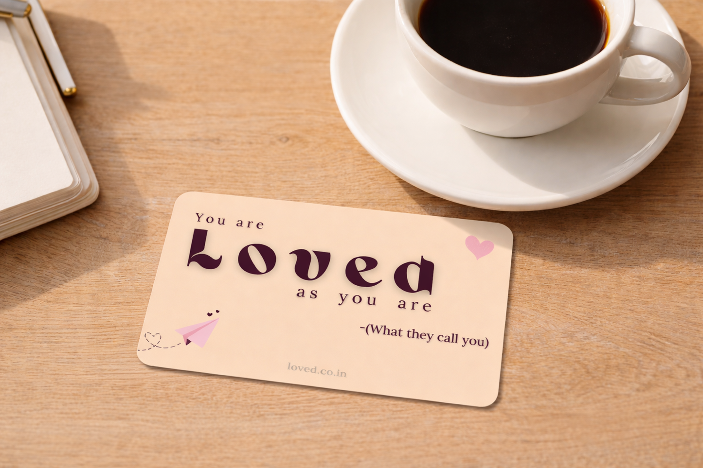 My Valentine Card - Loved card - Tell them you loved