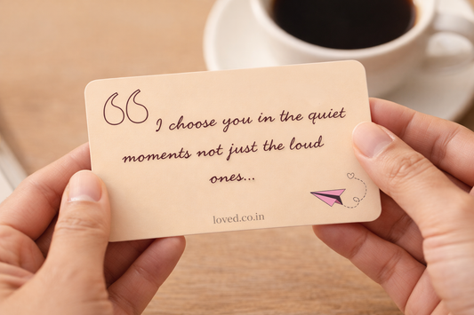 My Valentine Card - Loved card - Tell them you loved