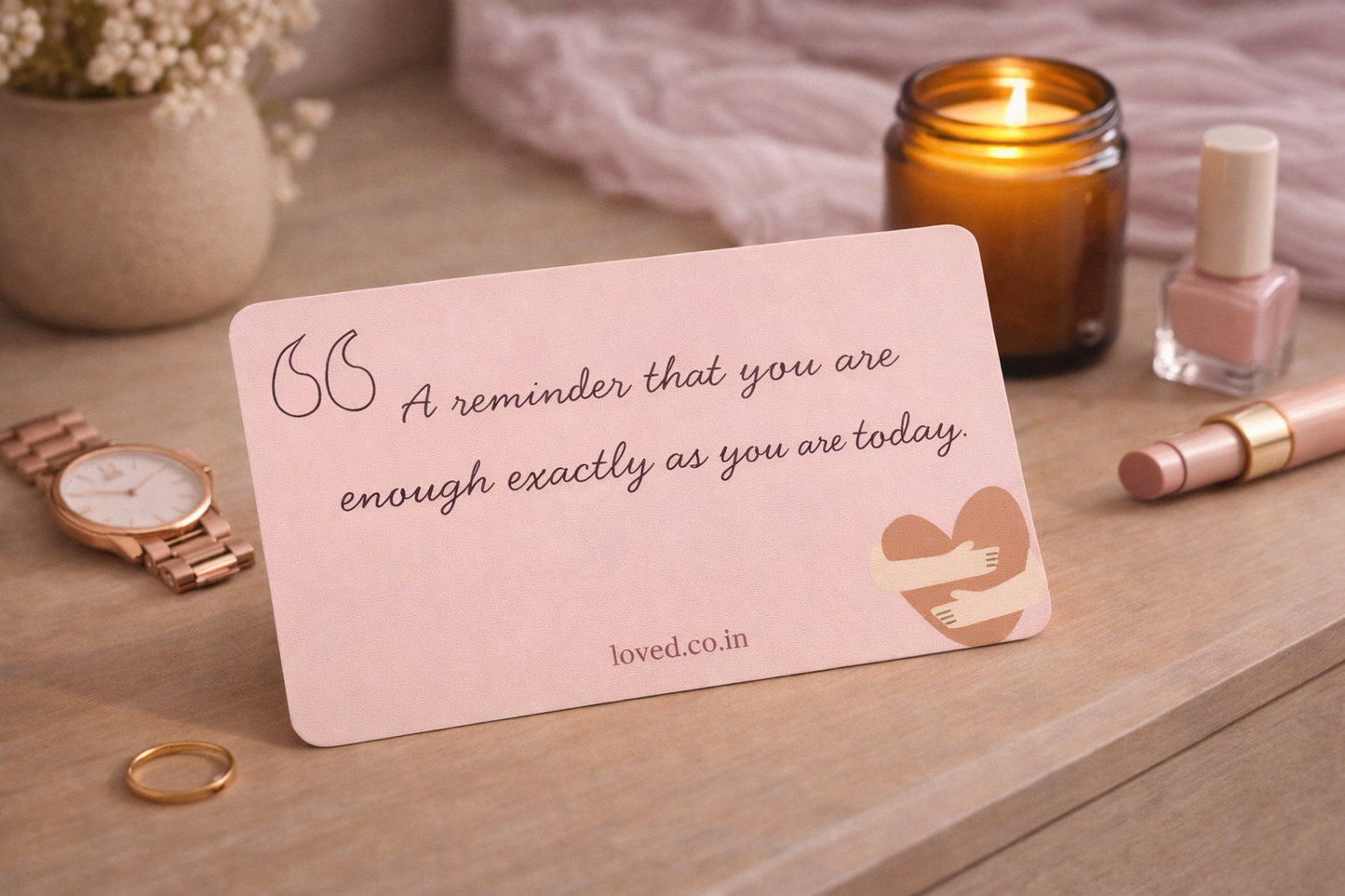 My Valentine Card - self Love card - Tell them you loved