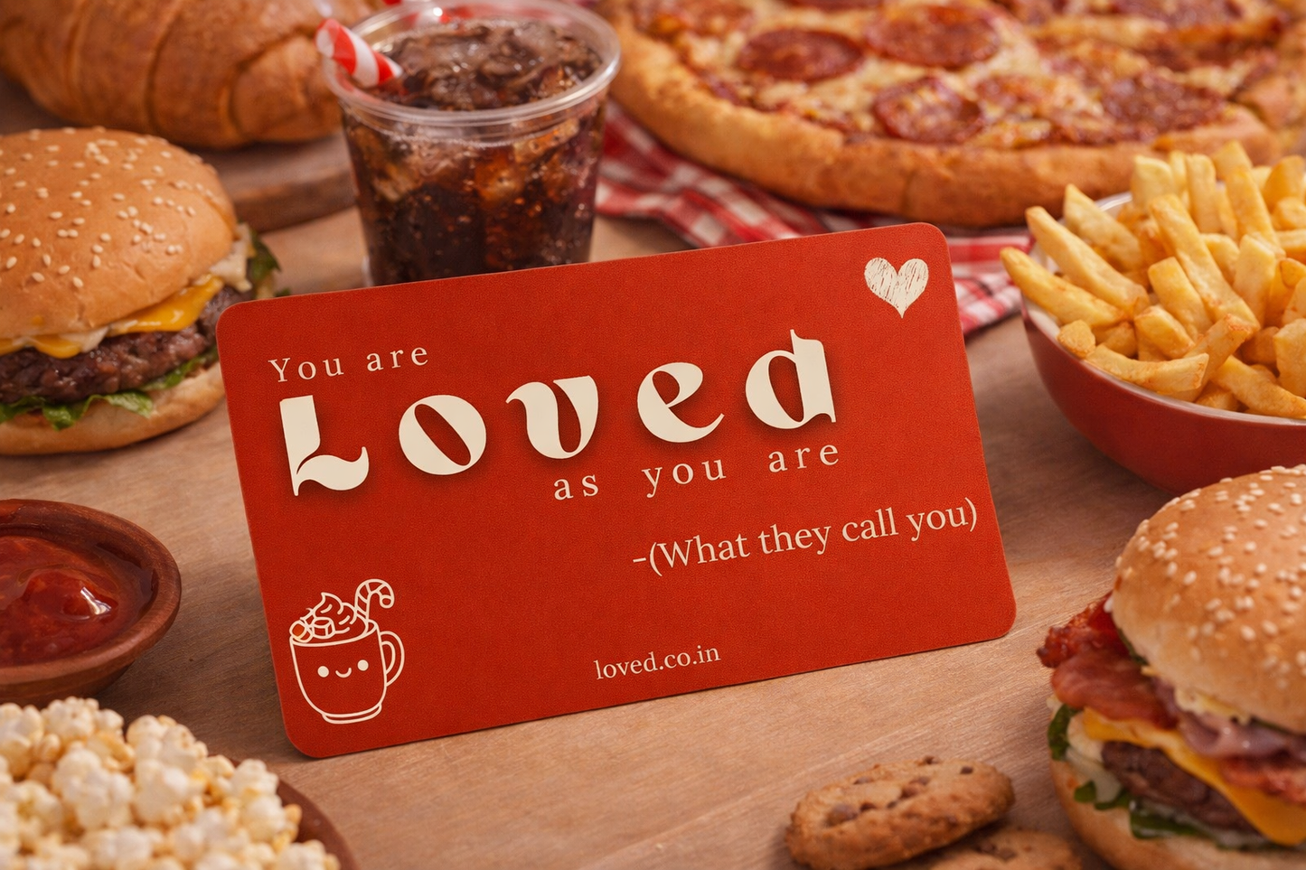 My Valentine Card - Foodii- Tell them you loved